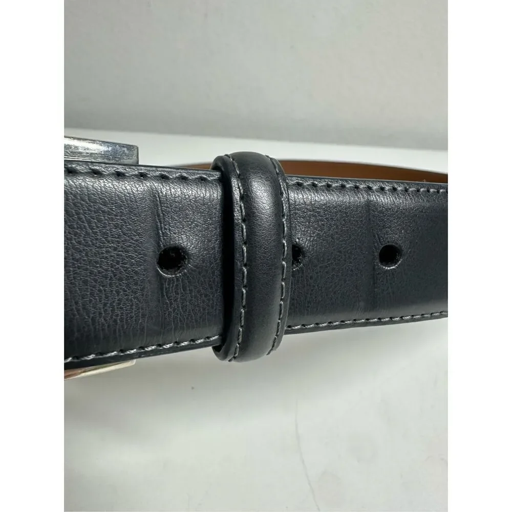 English Laundry Men’s Genuine Leather Belt Size 40 Black Brown